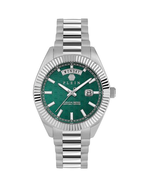 ̵ եåץץ쥤 ǥ ӻ ꡼ Date Superlative Watch 42mm Green/Silver