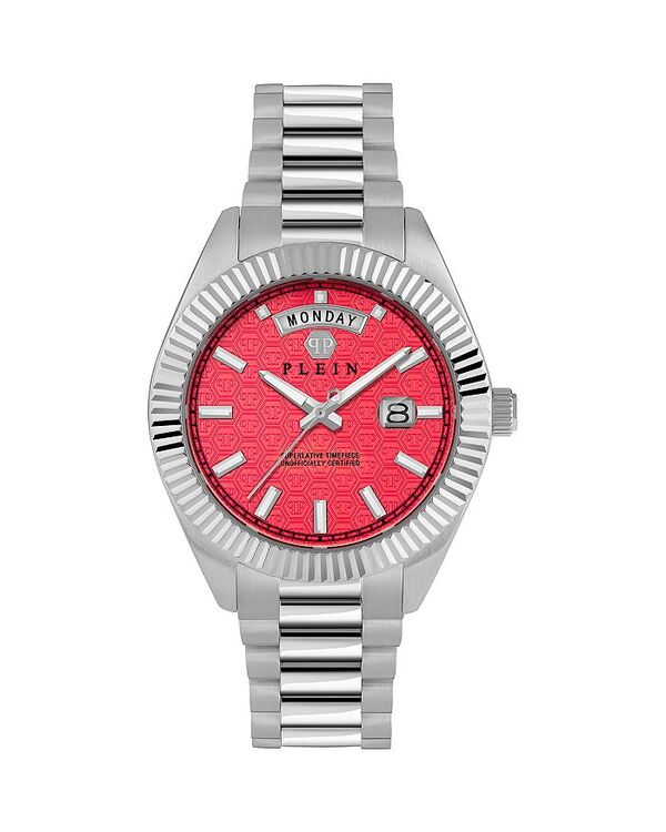 ̵ եåץץ쥤 ǥ ӻ ꡼ Date Superlative Watch 42mm Red/Silver