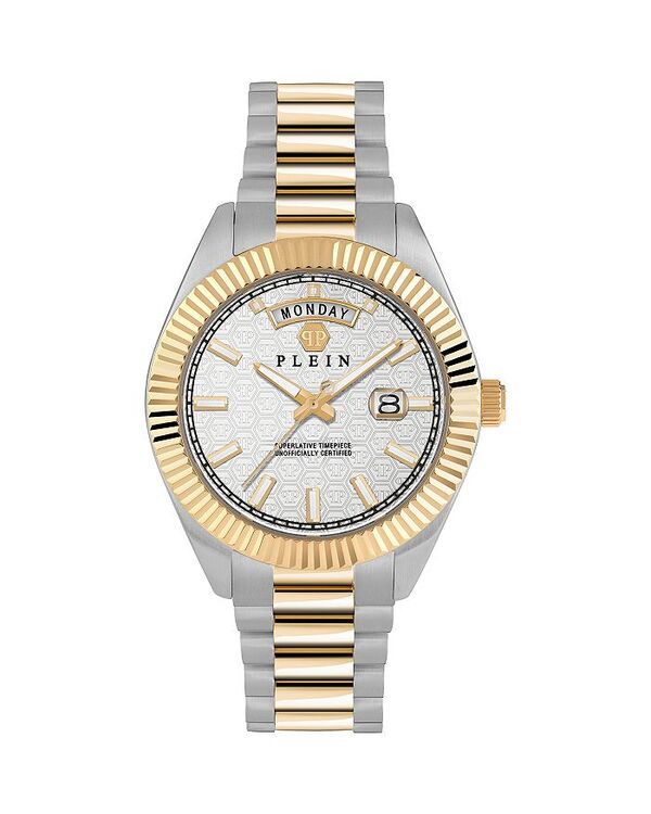 ̵ եåץץ쥤 ǥ ӻ ꡼ Date Superlative Watch 42mm Silver/Two-Tone