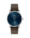 【送料無料】 ヒューゴボス レディース 腕時計 アクセサリー Dean Watch 41mm Blue/Brown