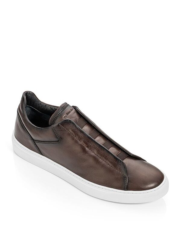 【送料無料】 トゥーブート メンズ スニーカー シューズ Men 039 s Ainsworth Slip On Sneakers Dark Brown