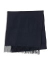 yz Th Y }t[EXg[EXJ[t ANZT[ Wool & Cashmere Scarf Navy Blue