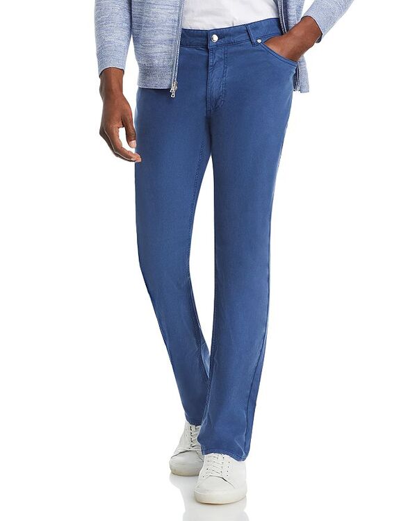 【送料無料】 ピーター・ミラー メンズ カジュアルパンツ ボトムス Crown Crafted Wayfare Stretch Garment Dyed Tailored Fit Pants Riviera Blue