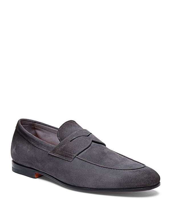 ̵ ȡ  åݥ󡦥ե 塼 Carlos Suede Penny Loafers Grey