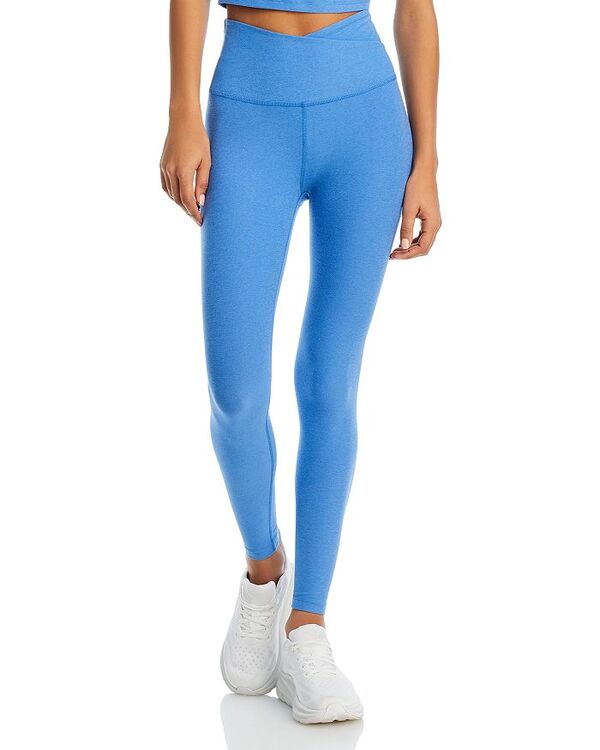 yz rhK fB[X MX {gX Spacedye At Your Leisure High Waisted Midi Legging Sky Blue Heather