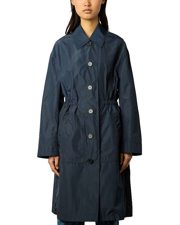 【送料無料】 ジェラルド・ダレル レディース コート アウター Sylvie Trench Coat Navy