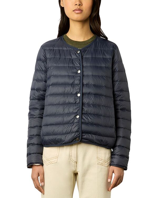 【送料無料】 ジェラルド・ダレル レディース ジャケット・ブルゾン ダウンジャケット アウター Noelya Reversible Down Jacket Navy