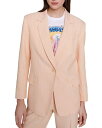 【送料無料】 マージュ レディース ジャケット・ブルゾン ブレザー アウター Vyron Single Breasted Blazer Yellow Banana