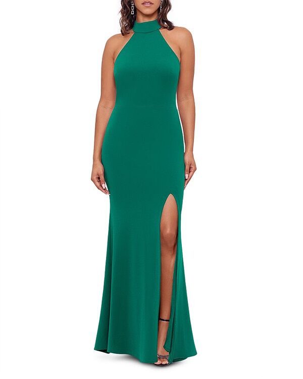 ̵  ǥ ʥȥ  Halter-Neck Gown - 100% Exclusive Green