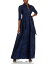 ̵ ƥꥸХåե꡼ޥ ǥ ʥȥ  Metallic Jacquard Gown Navy