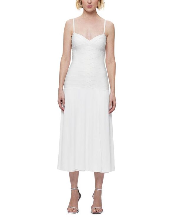 【送料無料】 エルベレジェ レディース ワンピース トップス The Sophia Bandage Bodice Midi Dress Alabaster