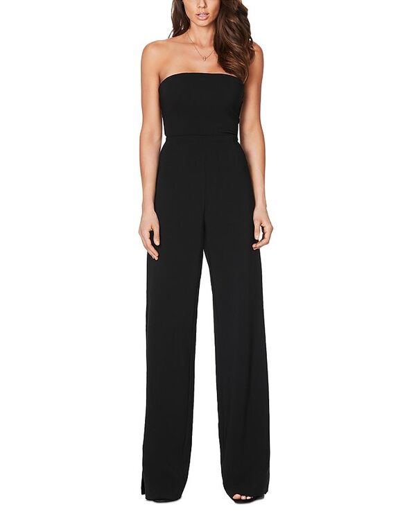 【送料無料】 ノーキー レディース ジャンプスーツ トップス Glamour Wide Leg Jumpsuit Black