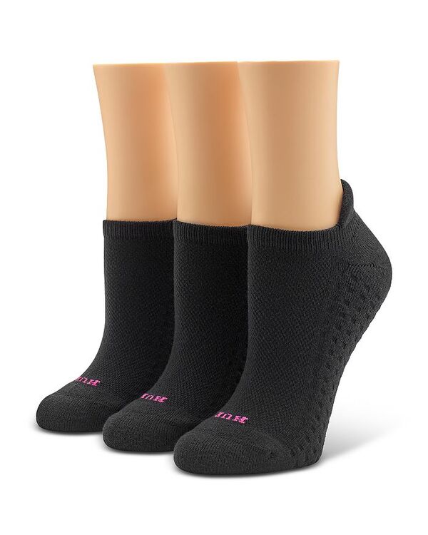 yz q[ fB[X C A_[EFA Air Cushion Tab Back No Show Socks Set of 3 Black