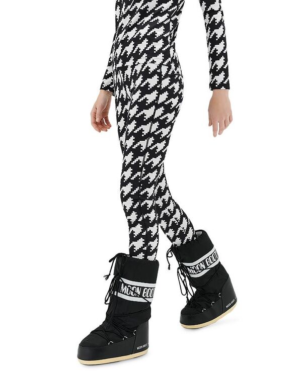 楽天ReVida 楽天市場店【送料無料】 パーフェクトモーメント レディース レギンス ボトムス Thermal Ski Leggings Houndstooth