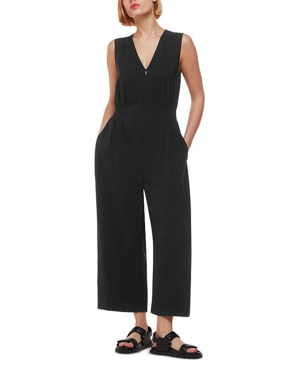 【送料無料】 ホイッスルズ レディース ジャンプスーツ トップス Remmie V Neck Jumpsuit Black