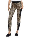 【送料無料】 ザ・クープルス レディース レギンス ボトムス Leopard Print Leggings Leopard