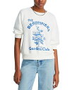 yz yCW fB[X p[J[EXEFbg AE^[ Queenie Graphic Garden Club Sweatshirt White