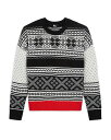 【送料無料】 ザ・クープルス レディース ニット・セーター アウター Nordic Jacquard Crewneck Sweater Black
