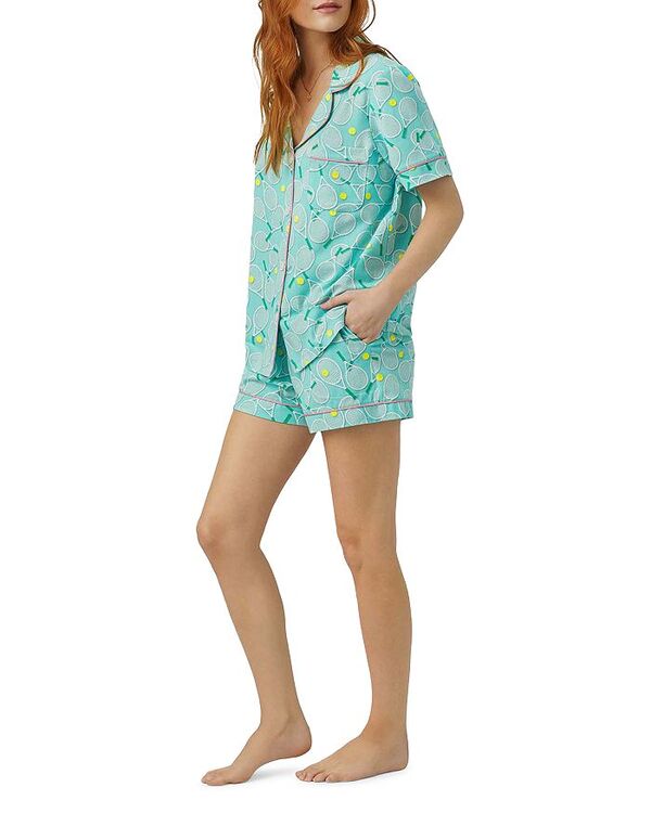 【送料無料】 ベッドヘッドパジャマ レディース ナイトウェア アンダーウェア Printed Boxer Pajamas S..