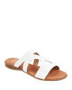 【送料無料】 アンドレア アース レディース サンダル シューズ Women 039 s Nailea Slip On Strappy Slide Sandals White