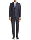 カナーリ メンズ ジャケット・ブルゾン アウター Siena Sharkskin Classic Fit Suit Blue