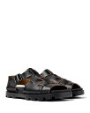 【送料無料】 カンペール メンズ サンダル シューズ Men's Brutus Buckled Sandals Black