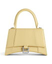 ハンドバッグ 【送料無料】 バレンシアガ レディース ハンドバッグ バッグ Hourglass Small Top Handle Bag Light Yellow