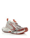 【送料無料】 バレンシアガ メンズ スニーカー シューズ Men's 3XL Low Top Sneakers White/Red