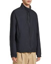 【送料無料】 ゼニア メンズ ジャケット・ブルゾン アウター Reversible Blouson Navy
