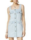 【送料無料】 ヴェルサーチ レディース ワンピース トップス Denim Mini Dress Light Blue Ice