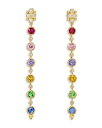 【送料無料】 テンプル セント クレア レディース ピアス・イヤリング アクセサリー 18K Yellow Gold Multi Gemstone & Diamond Rainbow Drop Earrings Multi