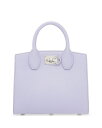 フェラガモ ハンドバッグ（レディース） 【送料無料】 フェラガモ レディース ハンドバッグ バッグ Studio Box Mini Bag New Lavender/Silver