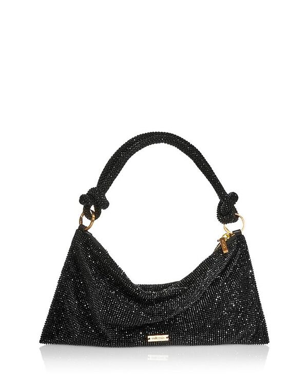 【送料無料】 カルト ガイア レディース ショルダーバッグ バッグ Hera Nano Rhinestone Shoulder Bag Black/Gold