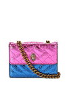 【送料無料】 カートジェイガーロンドン レディース ショルダーバッグ バッグ Kensington Micro Quilted Crossbody Pink/Blue