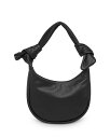 yz zCbXY fB[X g[gobO obO Linden Knot Handle Leather Mini Tote Black