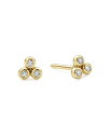 【送料無料】 ラゴス レディース ピアス・イヤリング アクセサリー 18K Gold KSL Diamond Triangle Stud Earrings Gold