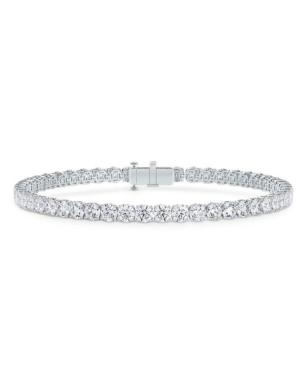 ̵ եСޡ ǥ ֥쥹åȡХ󥰥롦󥯥å ꡼ Diamond Classic Line Bracelet in 18K White Gold 7.0 ct. t.w. White