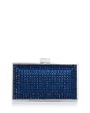 【送料無料】 アクア レディース クラッチバッグ バッグ Crystal Minaudiere - 100% Exclusive Navy