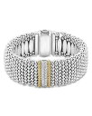 【送料無料】 ラゴス レディース ブレスレット・バングル・アンクレット アクセサリー 18K Gold & Sterling Silver Diamond Lu...