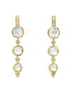 【送料無料】 テンプル セント クレア レディース ピアス・イヤリング アクセサリー 18K Yellow Gold Blue Moonstone & Diam...