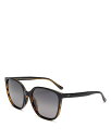 【送料無料】 マウイジム レディース サングラス・アイウェア アクセサリー Good Fun Polarized Round Sunglasses 57mm Black/Gray Polarized Gradient