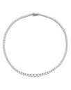 【送料無料】 ナディール レディース ネックレス・チョーカー・ペンダントトップ アクセサリー Graduated Cubic Zirconia Tennis N...
