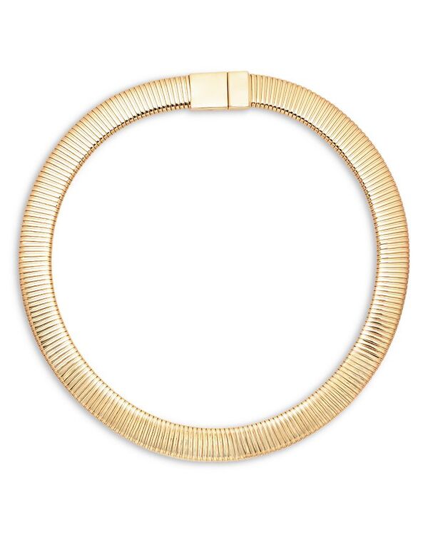 ケネスジェイレーン 【送料無料】 ケネスジェイレーン レディース ネックレス・チョーカー・ペンダントトップ アクセサリー Flat Stretch Collar Necklace 18.5" Gold