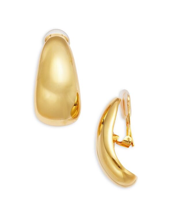 【送料無料】 ケネスジェイレーン レディース ピアス・イヤリング アクセサリー Long Tapered Hoop Earrings Gold