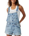 【送料無料】 フリーピープル レディース ジャンプスーツ トップス Ziggy Cotton Denim Romper Follow You