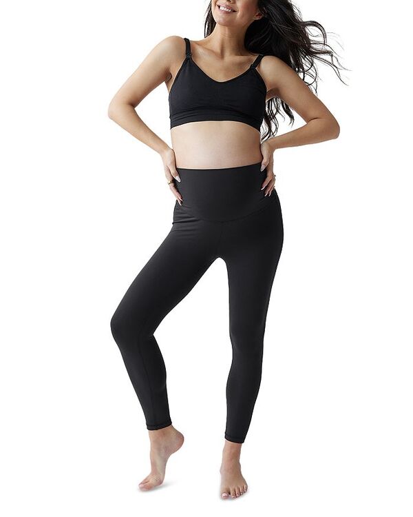 yz CObh&CUx fB[X MX {gX Fold-Down Active Leggings Set of 2 Black/ Navy