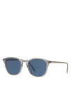 【送料無料】 オリバーピープルズ レディース サングラス・アイウェア アクセサリー Forman L.A. Square Sunglasses 51mm Gra...