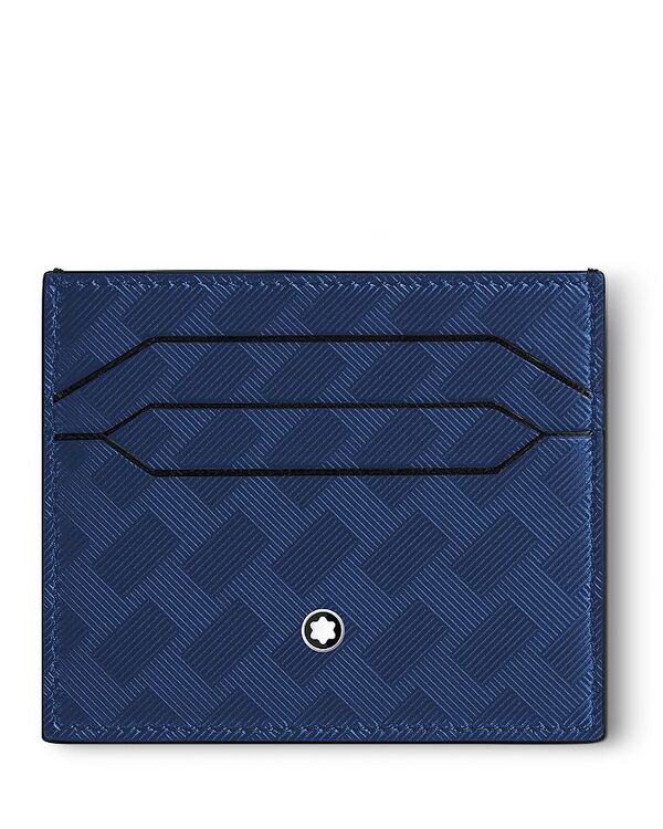 【送料無料】 モンブラン メンズ 財布 アクセサリー Extreme 3.0 6cc Leather Card Holder Blue