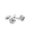 【送料無料】 タテオシアン メンズ カフスボタン アクセサリー Knot Cufflinks Silver