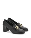【送料無料】 フェラガモ レディース パンプス シューズ Women's Malena Logo Detail Block Heel Pumps Nero(4)
